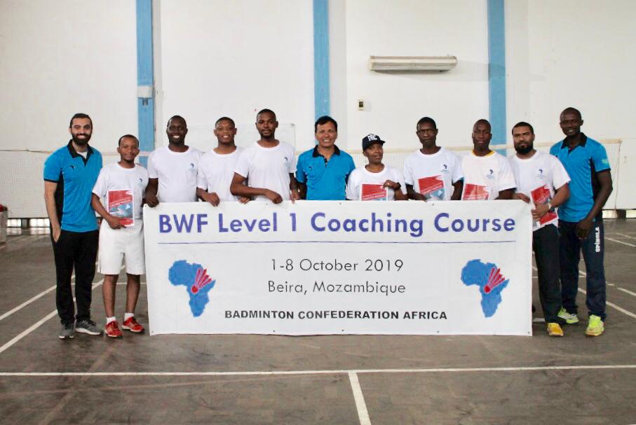 Beira Badminton Week Coaching Course by the BWF Badminton