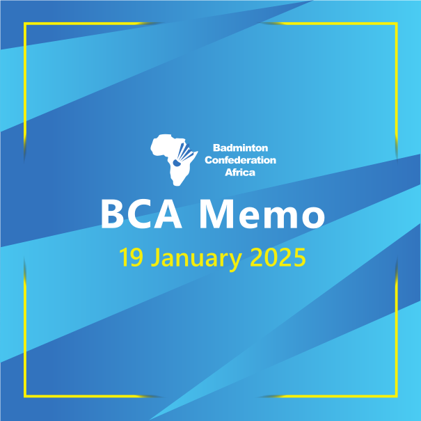 BCA MEMO 19 Jan 2025